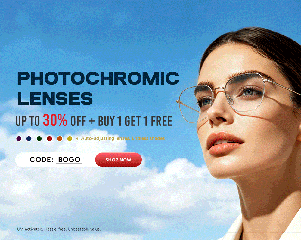 Photochromic Lenses Sale