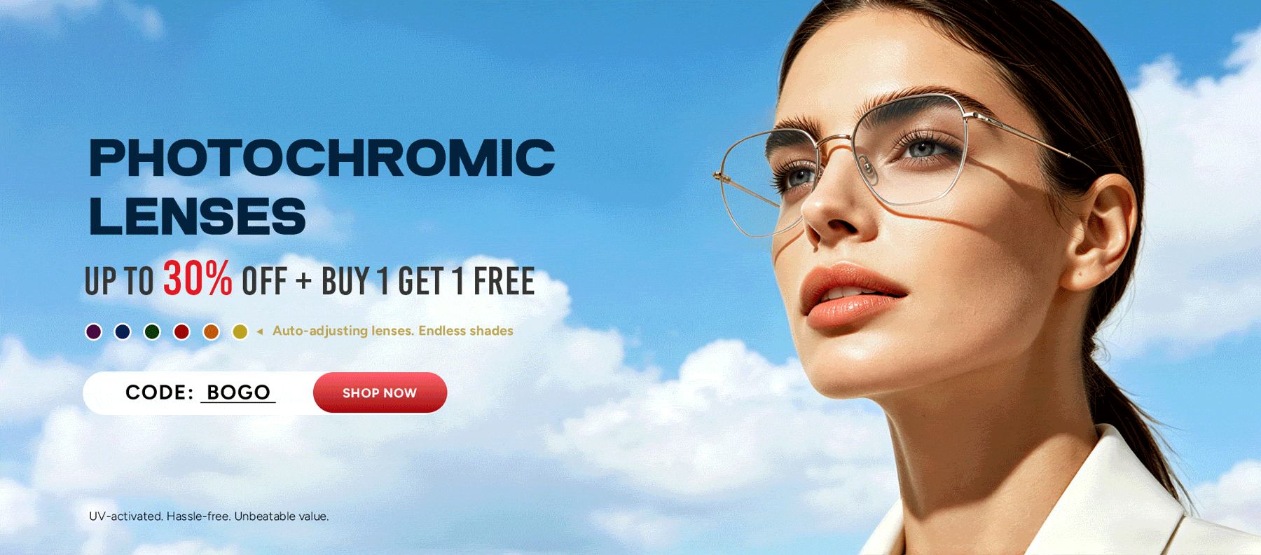 Photochromic Lenses Sale